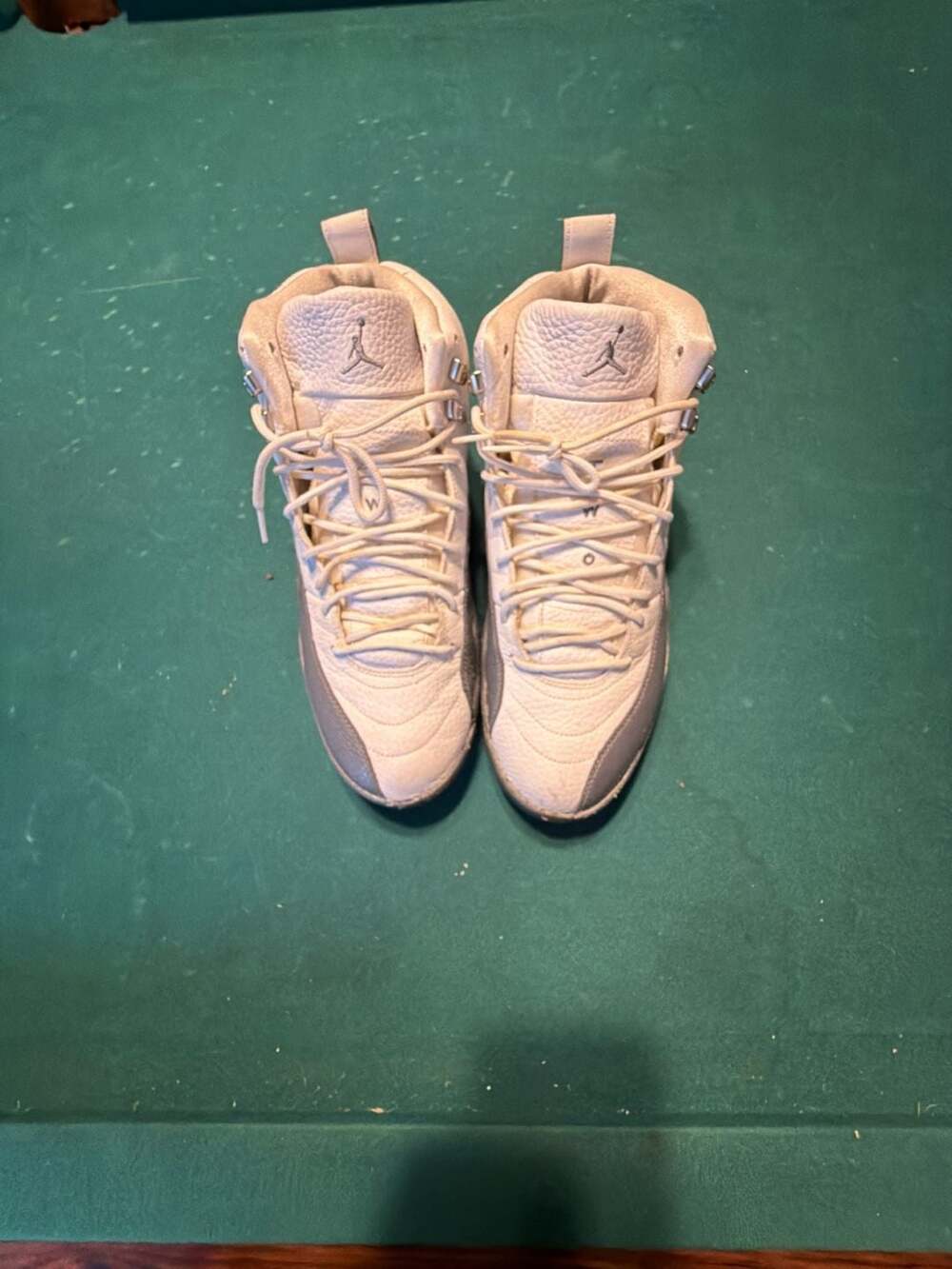 Air Jordan 12 Retro Wolf Grey White Sneakers